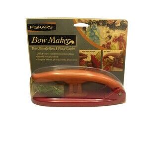 Brand New 2006 Fiskars Bow Maker The Ultimate Bow and Floral Stapler